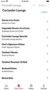 Coriander Lounge screenshot 1