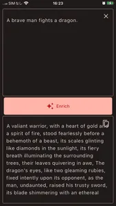 Enrich Prompt screenshot 1