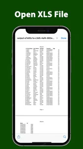 XLS Reader PDF XLSX Converter screenshot 3