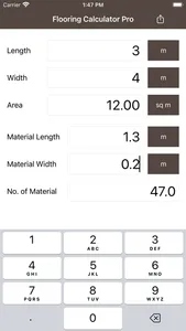Flooring Calculator Pro screenshot 0