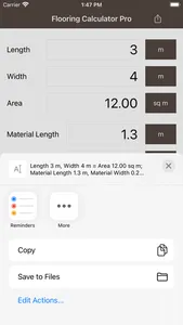 Flooring Calculator Pro screenshot 1