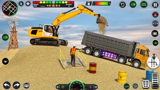 JCB Backhoe Loader Driving screenshot 0