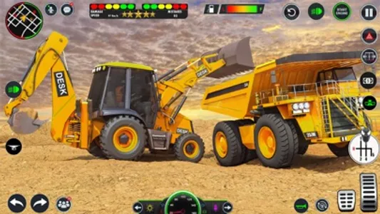 JCB Backhoe Loader Driving screenshot 1