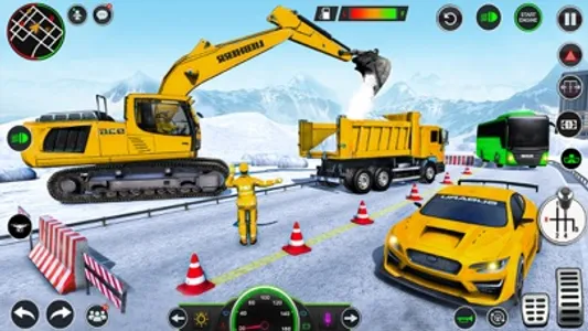 JCB Backhoe Loader Driving screenshot 5