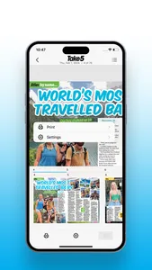 Take 5 Magazine screenshot 5