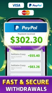 Solitaire Crazy: Win Real Cash screenshot 1