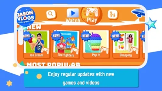 Jason Vlogs: games and videos screenshot 2