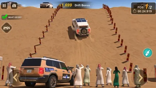 Dirt Track Rally Car Games screenshot 2