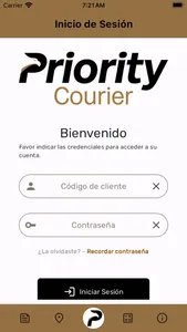 Priority Courier screenshot 2