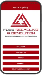 Foss Recycling screenshot 1