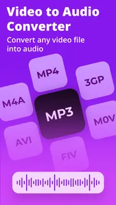 Video to Audio - Video to MP3 screenshot 0