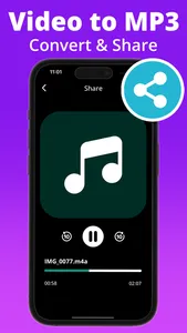 Video to Audio - Video to MP3 screenshot 1