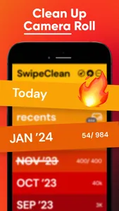 Phone cleaner app - SwipeClean screenshot 0