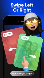 Phone cleaner app - SwipeClean screenshot 1