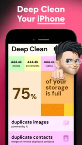 Phone cleaner app - SwipeClean screenshot 2