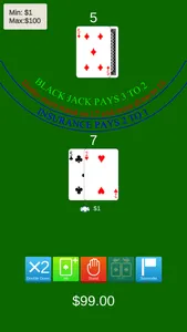 Blackjack:21 Casino Game screenshot 0