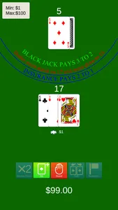 Blackjack:21 Casino Game screenshot 1