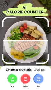 FoodLog : Calorie Tracker screenshot 1