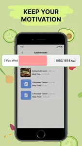 FoodLog : Calorie Tracker screenshot 6