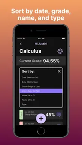 Grade-Hound screenshot 2
