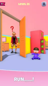 Baby Survival Escape Dad Game screenshot 0