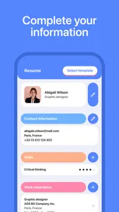 Resume & CV Builder: Templates screenshot 1