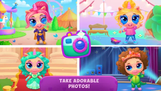 Unicorn Fashionista Kids games screenshot 4