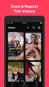 TikRepost - Save Tok Videos screenshot 0