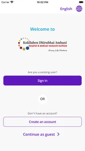 KDAH Patient Connect screenshot 0