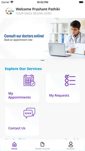 KDAH Patient Connect screenshot 2