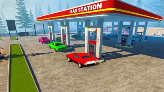 Gas Station Pumping Games 3D screenshot 0