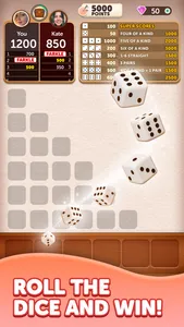 Farkle Dice Roll screenshot 0