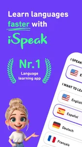 iSpeak: Languages learning app screenshot 0