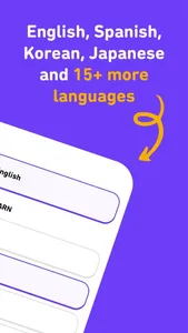 iSpeak: Languages learning app screenshot 1
