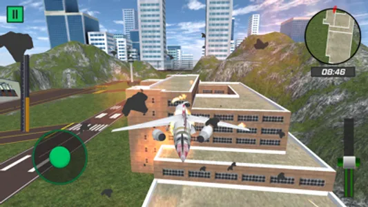 Plane Simulator Crash Landing screenshot 1