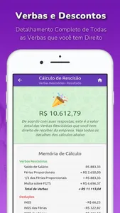 Cálculo Rescisão CLT screenshot 2