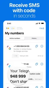 Get SMS Code - Verify screenshot 1