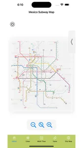 Mexico Subway Map screenshot 0
