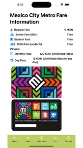 Mexico Subway Map screenshot 1