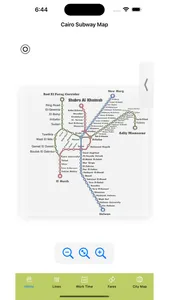 Cairo Subway Map screenshot 0