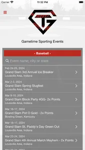 Gametime Sporting Events screenshot 0