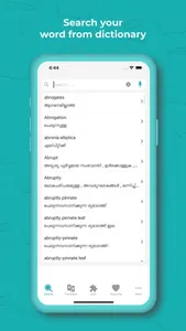Malayalam Dictionary & Trans. screenshot 1