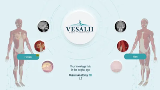 Vesalii Anatomy Student screenshot 0