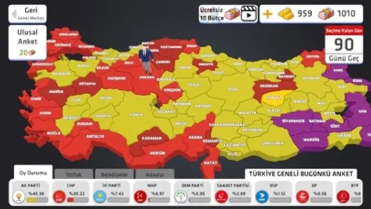 Yerel Seçim Oyunu 2024 screenshot 4
