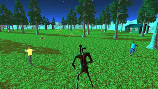 Scary Head Jungle Hunt Games screenshot 1