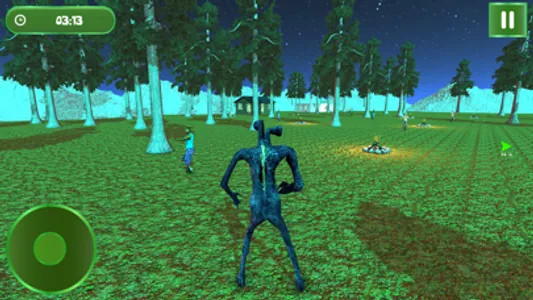 Scary Head Jungle Hunt Games screenshot 3