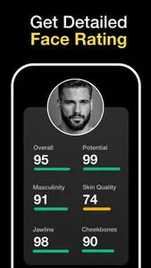 Looksmaxxing - AI Face Rating screenshot 1