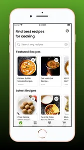 Veg Recipes: Indian Recipes screenshot 0