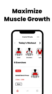 Hypertrophy: RPT Gym Planner screenshot 1