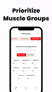 Hypertrophy: RPT Gym Planner screenshot 4